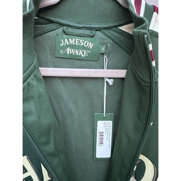 Awake x Jameson Streetwear Track Jacket Irish Whiskey Sports Sz M Soccer Pub - Picture 13 of 16